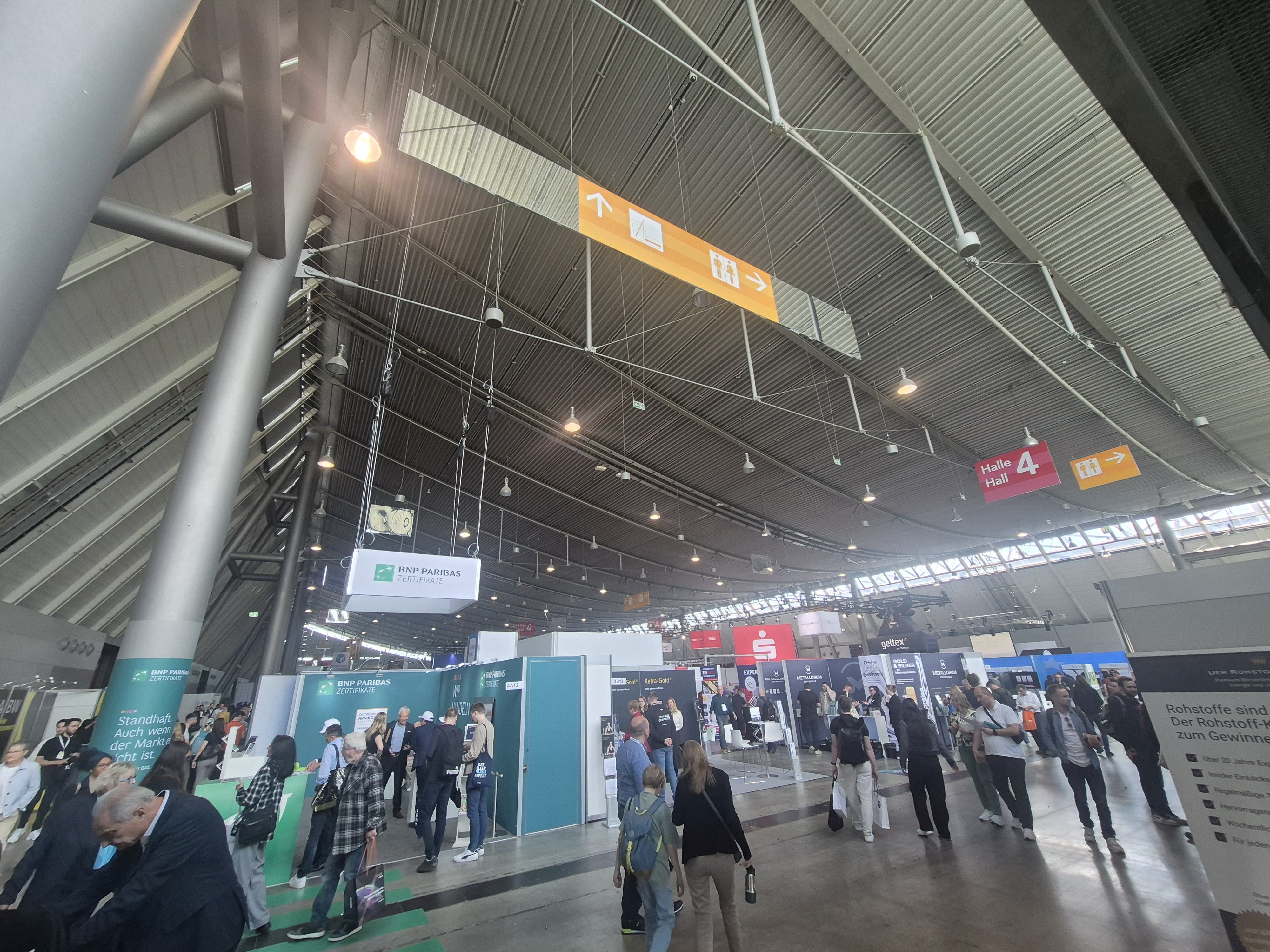 Messe stuttgart invest 2026 eingang